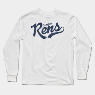 Defunct Dayton Rens Basketball Team Long Sleeve T-Shirt